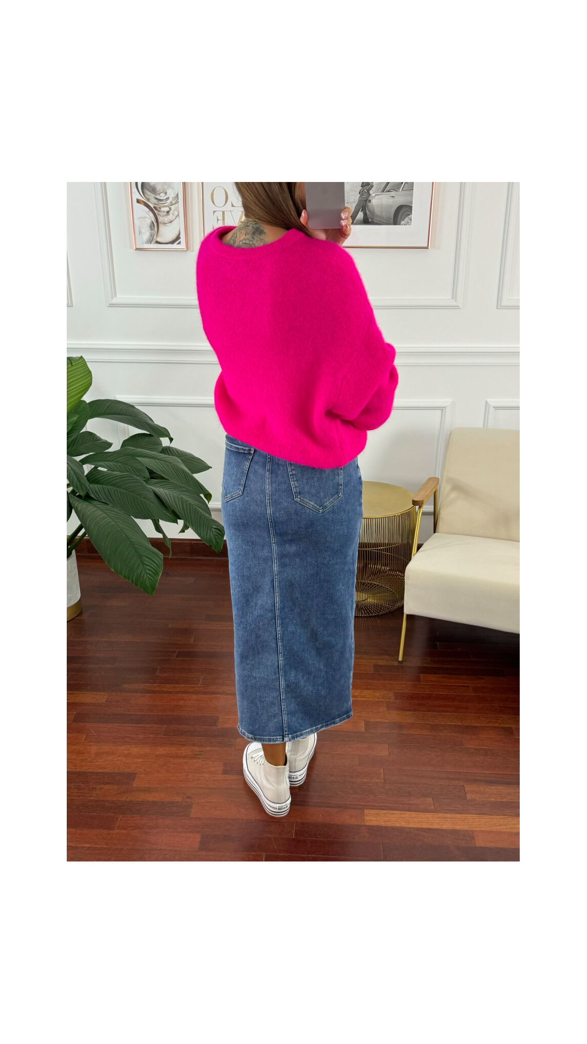 Sweter Ofelia fuksja Sweter Ofelia fuksja