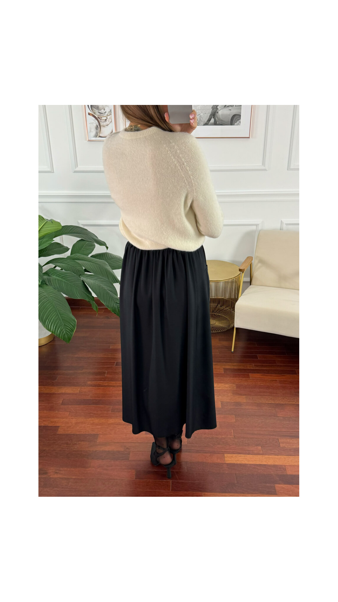 Sweter Barb śmietankowy Sweter Barb śmietankowy
