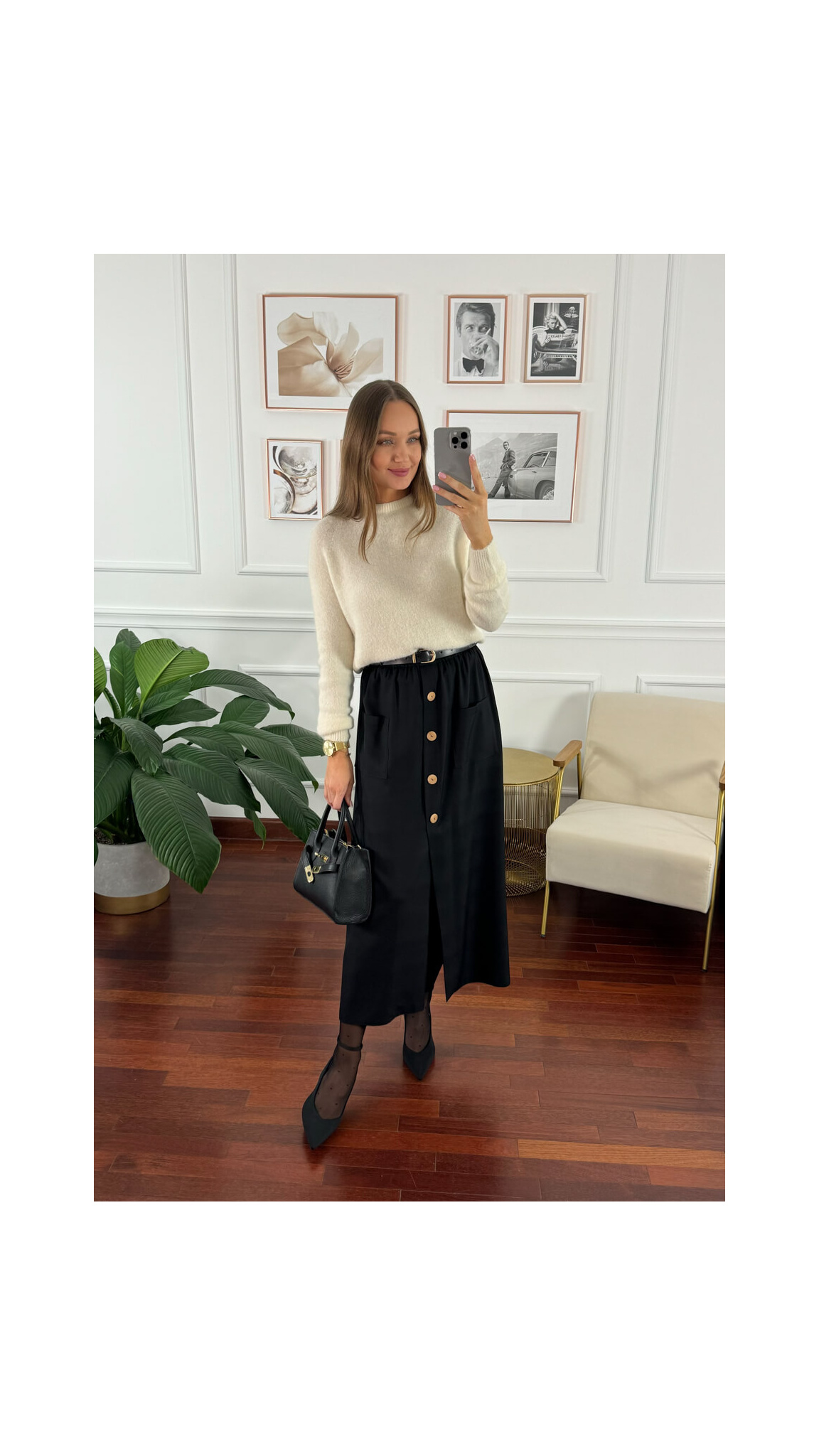 Sweter Barb śmietankowy Sweter Barb śmietankowy