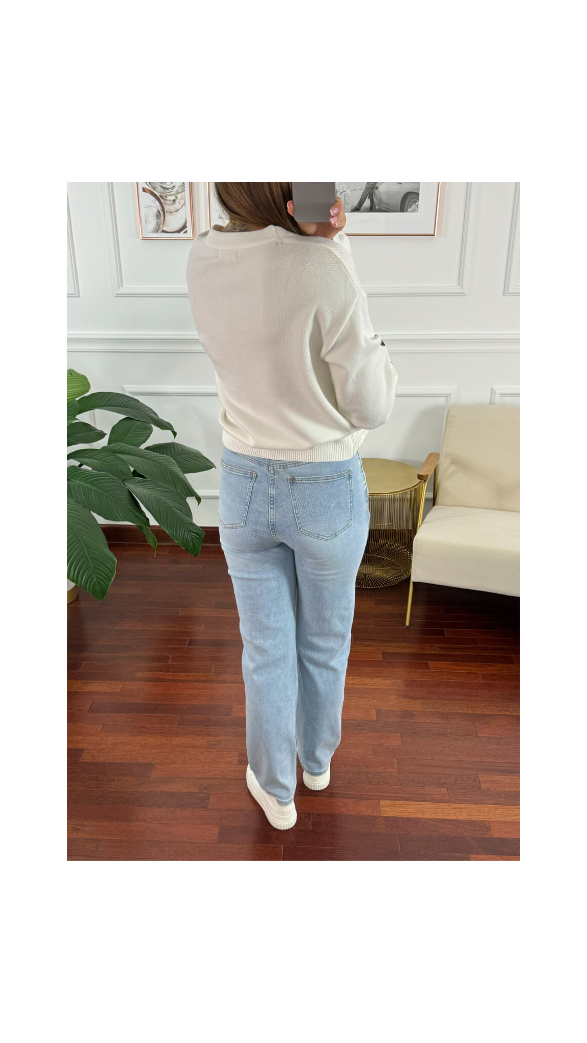 Spodnie Zoey jasny denim Spodnie Zoey jasny denim