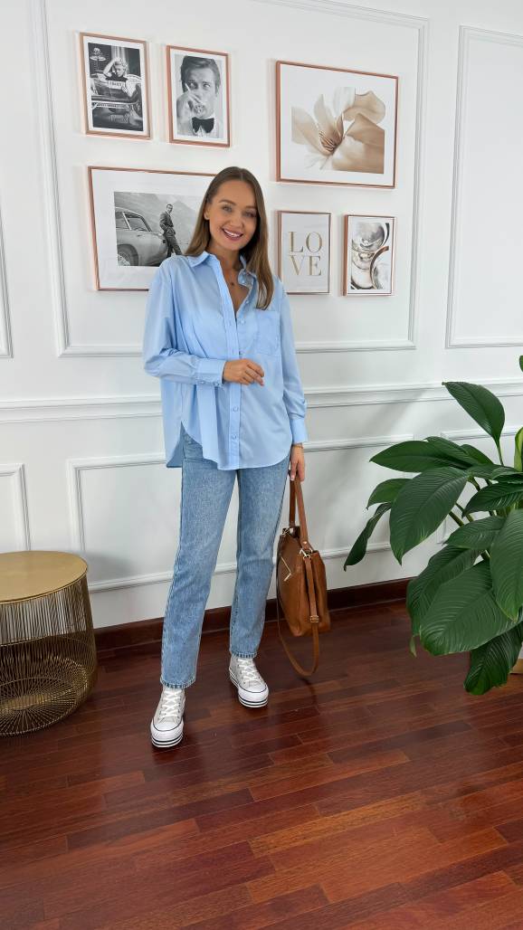 Koszula Gaby błękitna Koszula Gaby błękitna