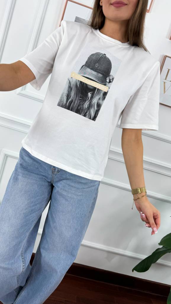 T-shirt Jaz biały T-shirt Jaz biały