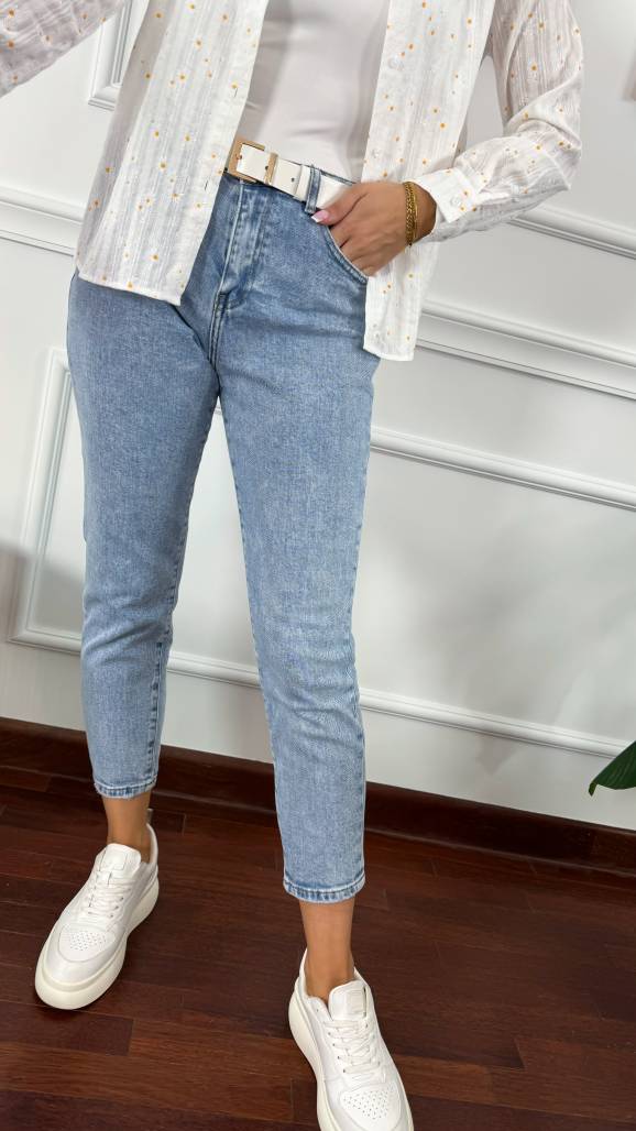 Spodnie Enza jasny denim Spodnie Enza jasny denim