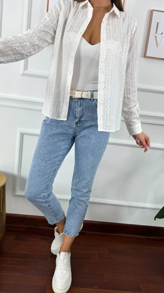Spodnie Enza jasny denim Spodnie Enza jasny denim