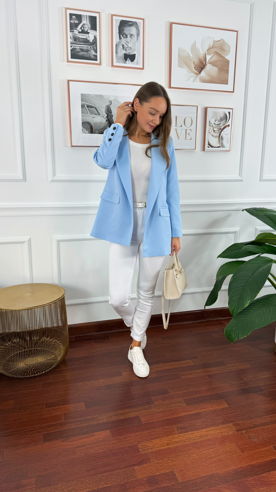 Marynarka Selena baby blue Marynarka Selena baby blue