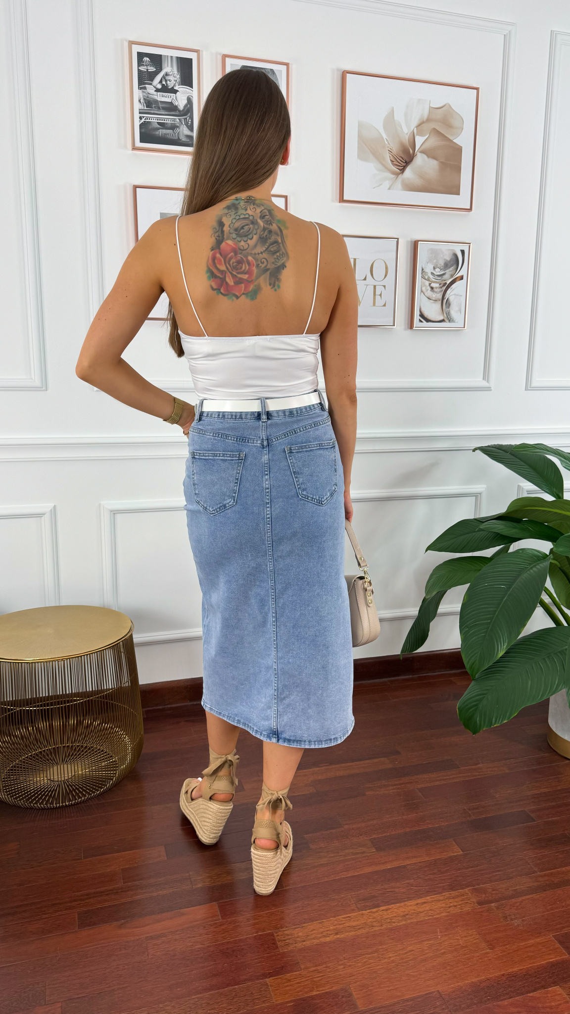 Spódnica Renza denim Spódnica Renza denim