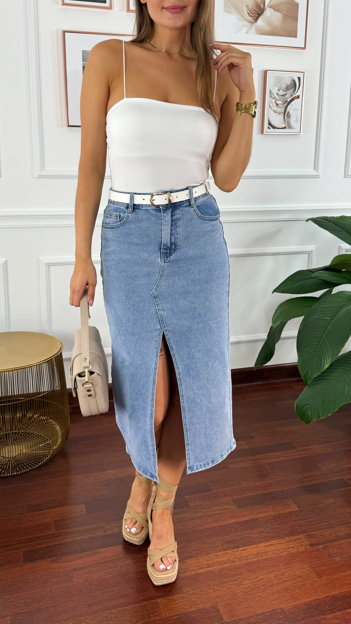 Spódnica Renza denim Spódnica Renza denim