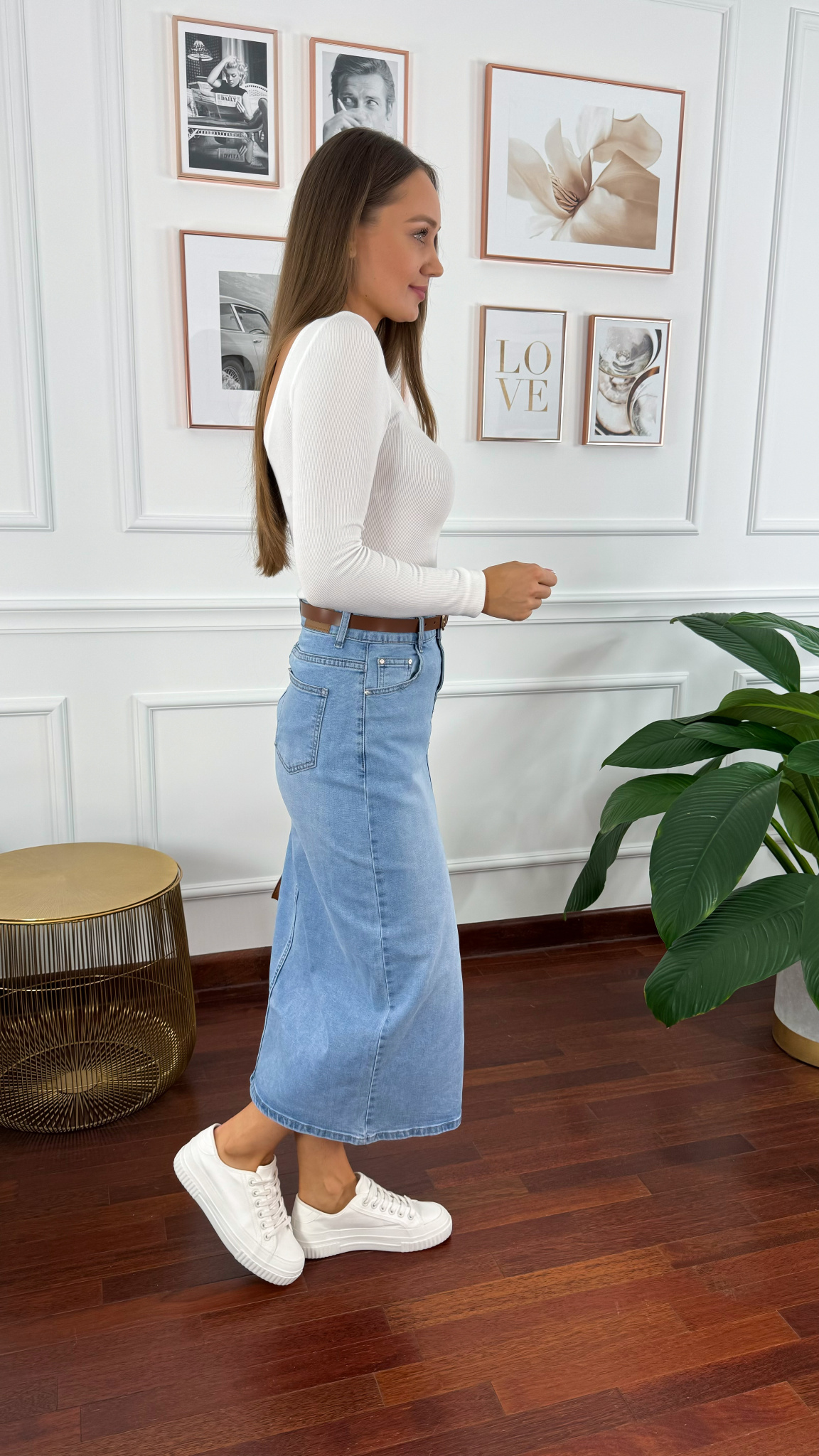 Spódnica Suze denim Spódnica Suze denim