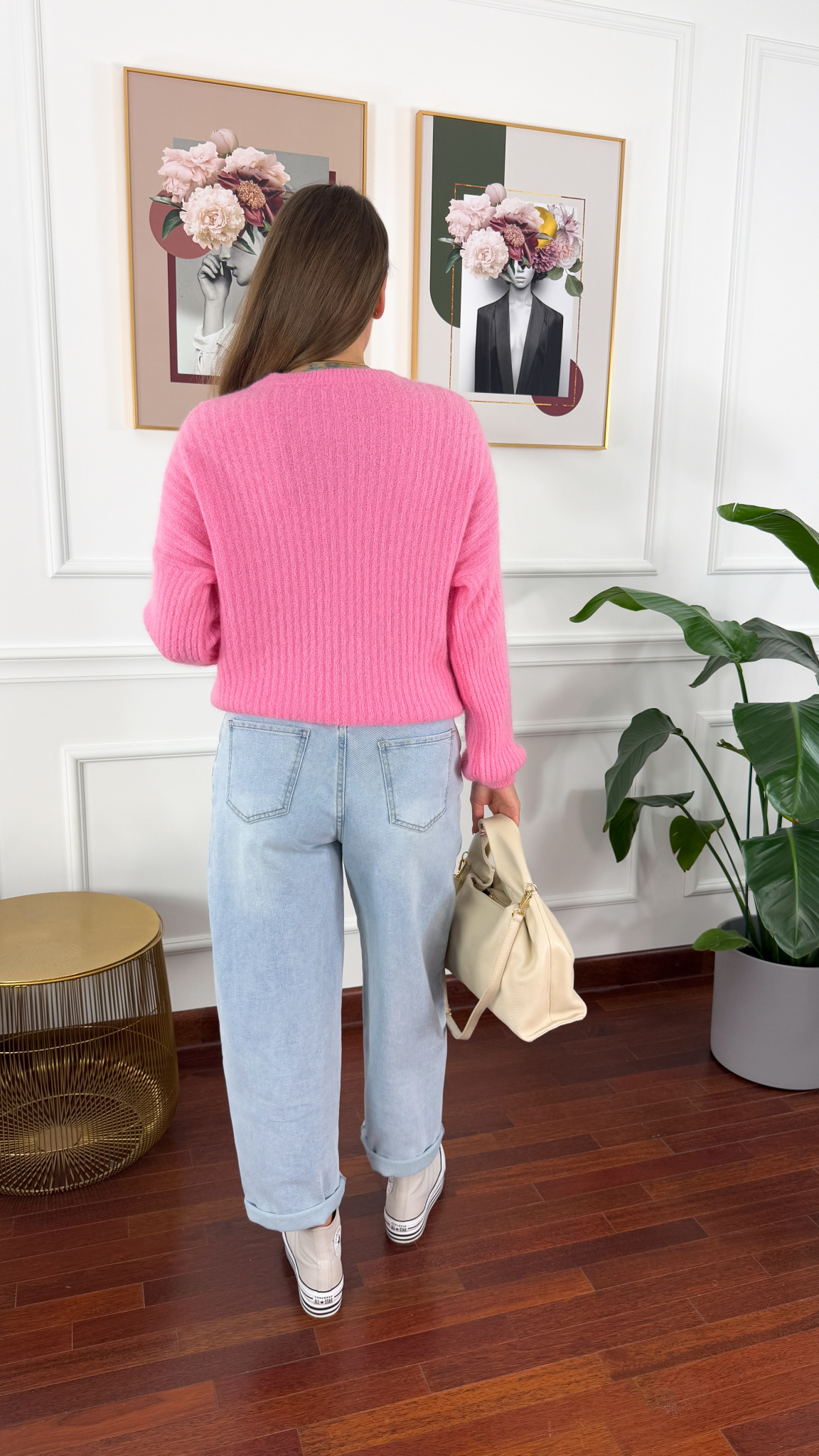 Spodnie balloon fit Helena jasny denim Spodnie balloon fit Helena jasny denim