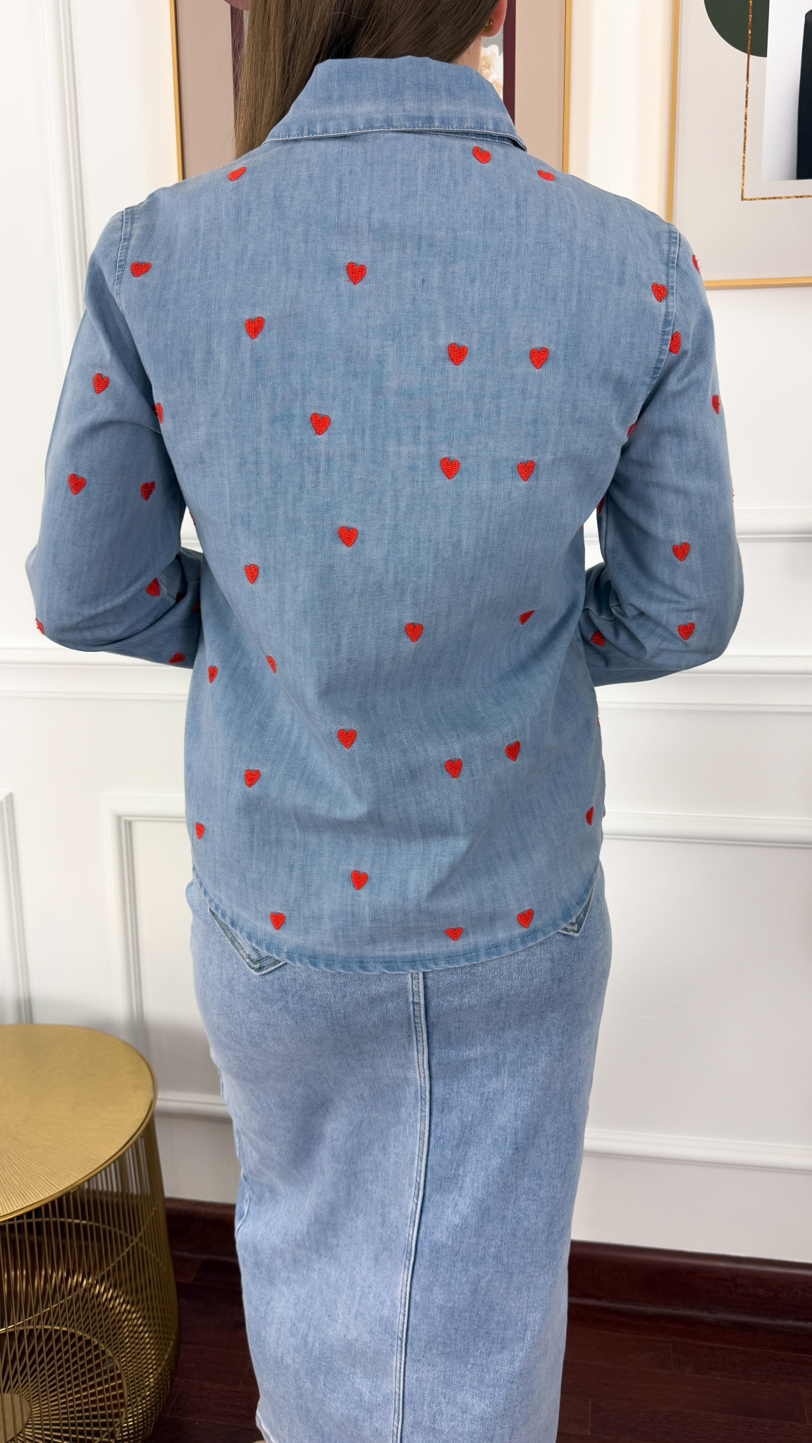 Bawełniana koszula Costa denim Bawełniana koszula Costa denim