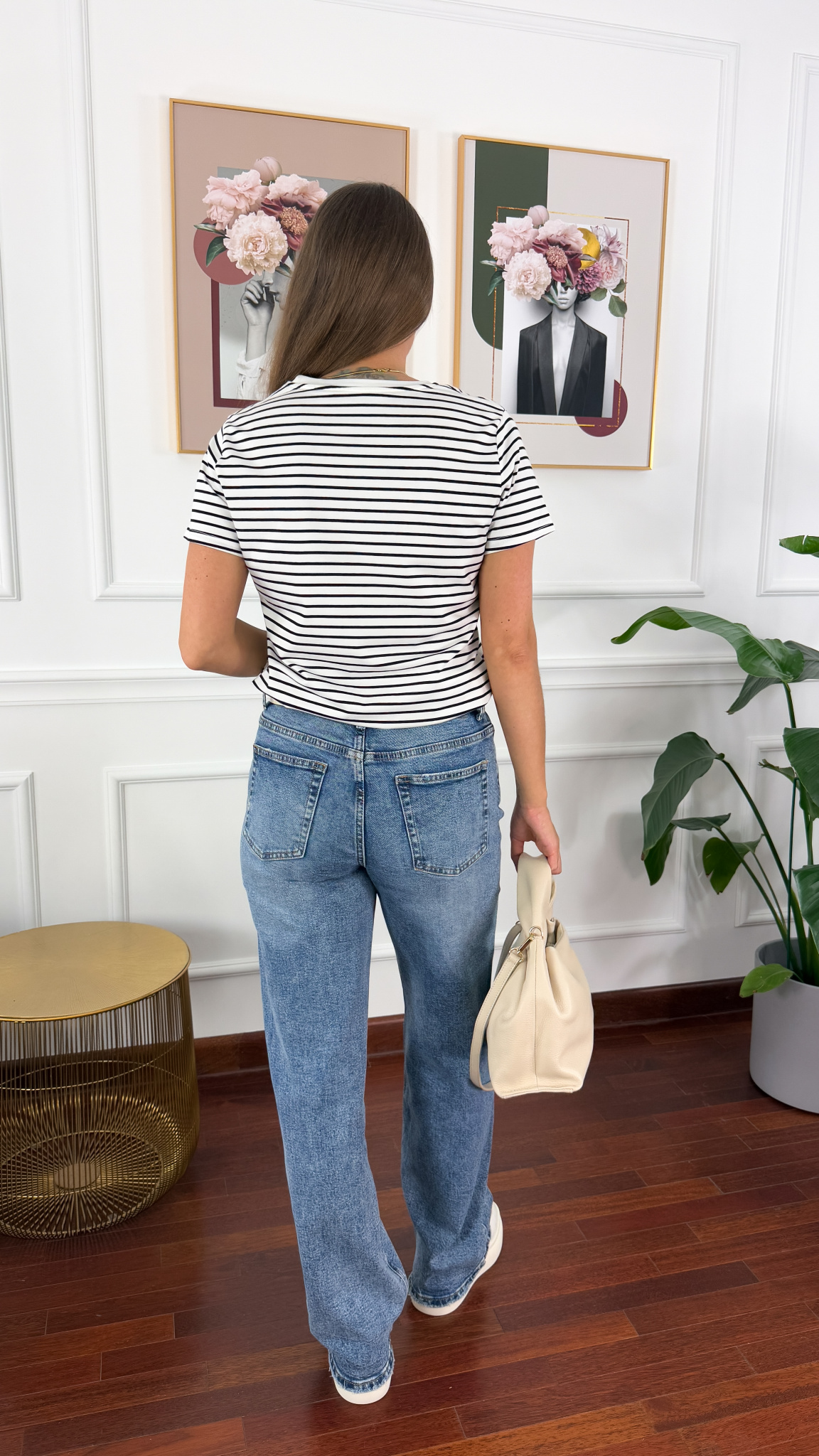 Spodnie wide-leg Delia denim Spodnie wide-leg Delia denim