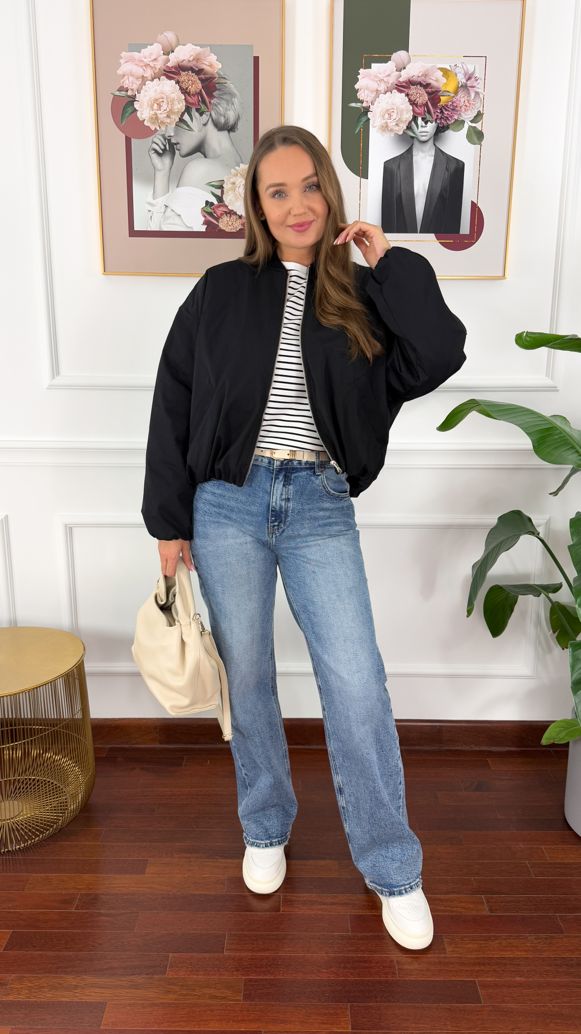 Spodnie wide-leg Delia denim Spodnie wide-leg Delia denim