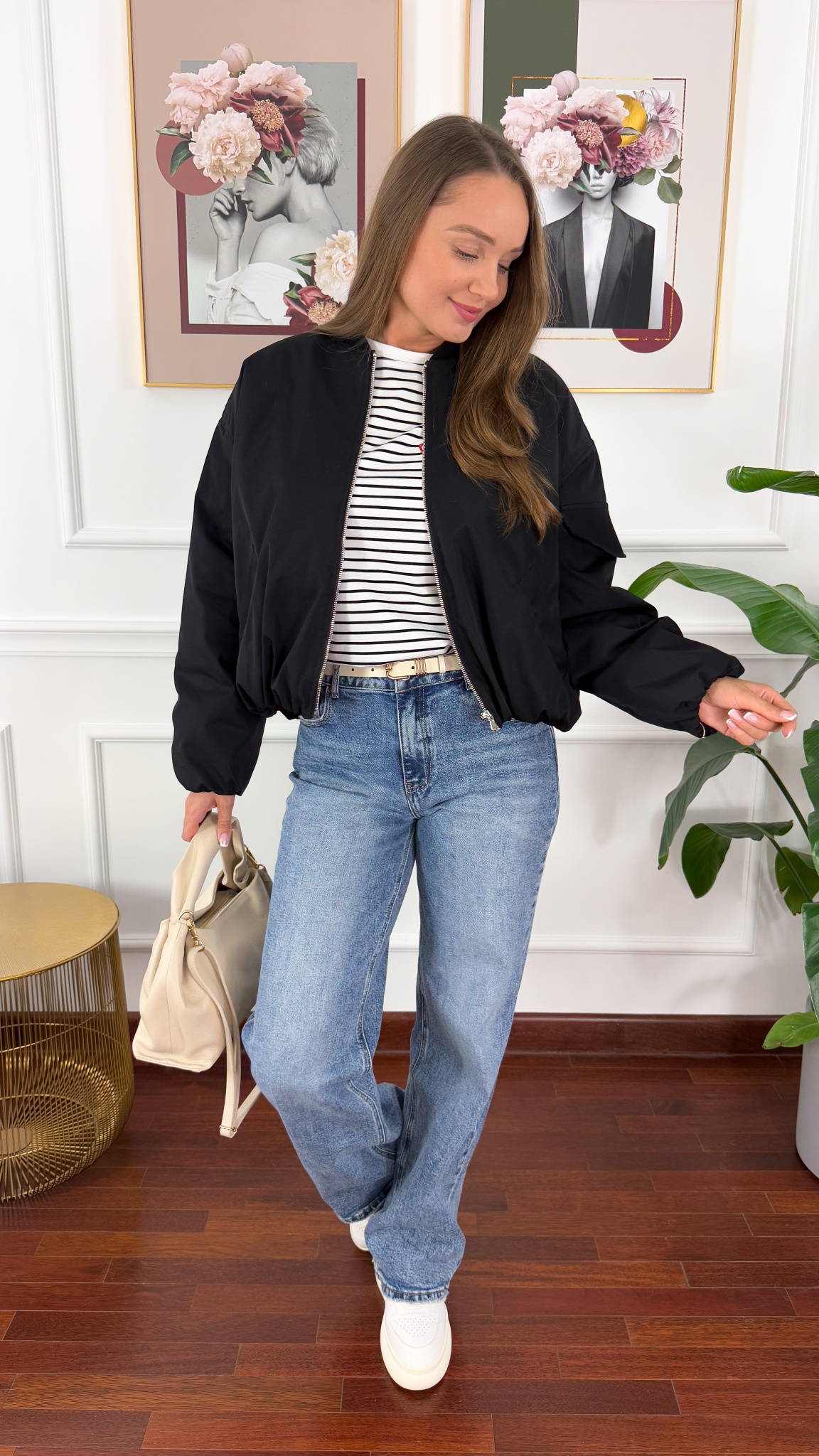 Spodnie wide-leg Delia denim Spodnie wide-leg Delia denim