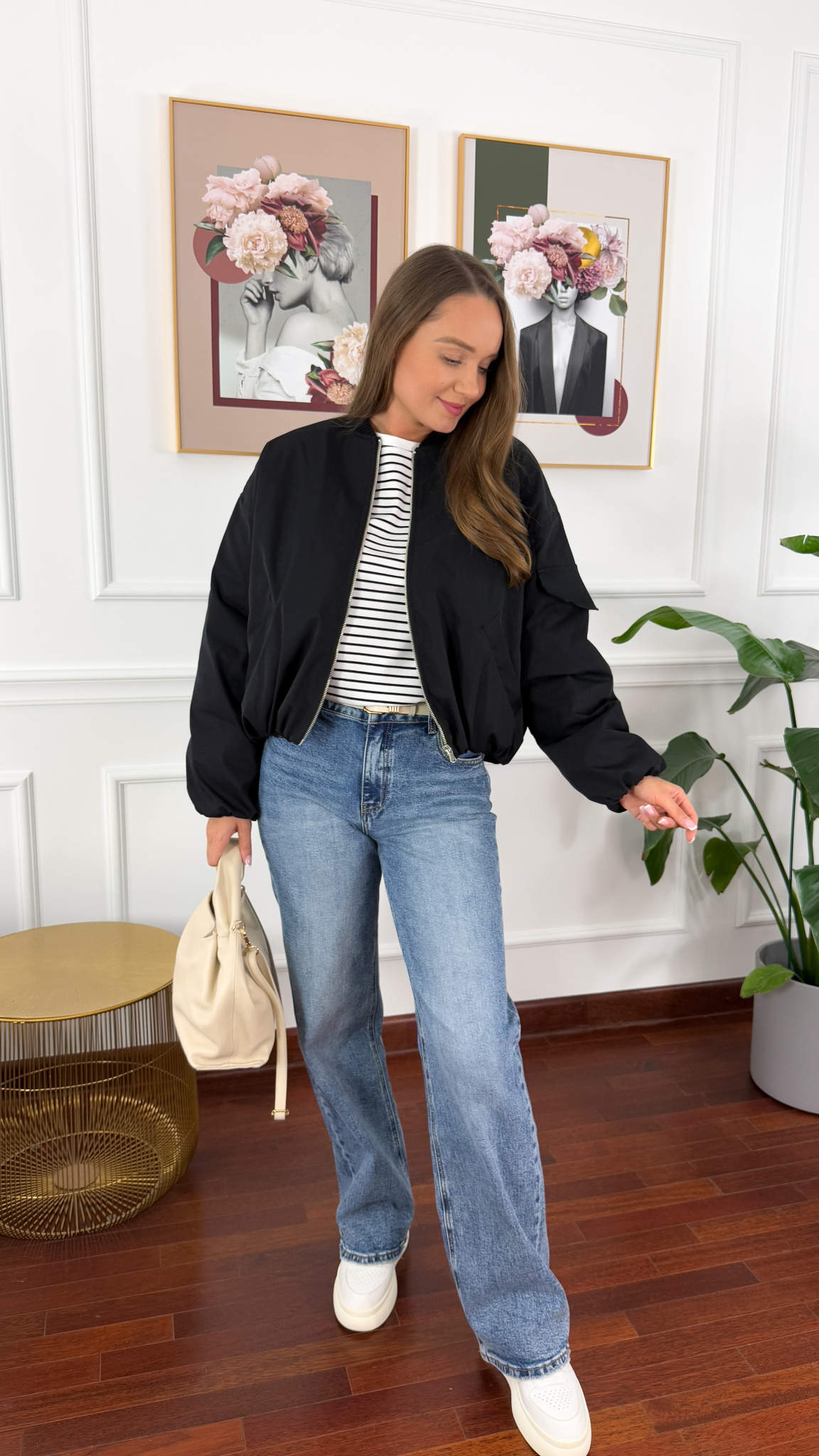 Spodnie wide-leg Delia denim Spodnie wide-leg Delia denim