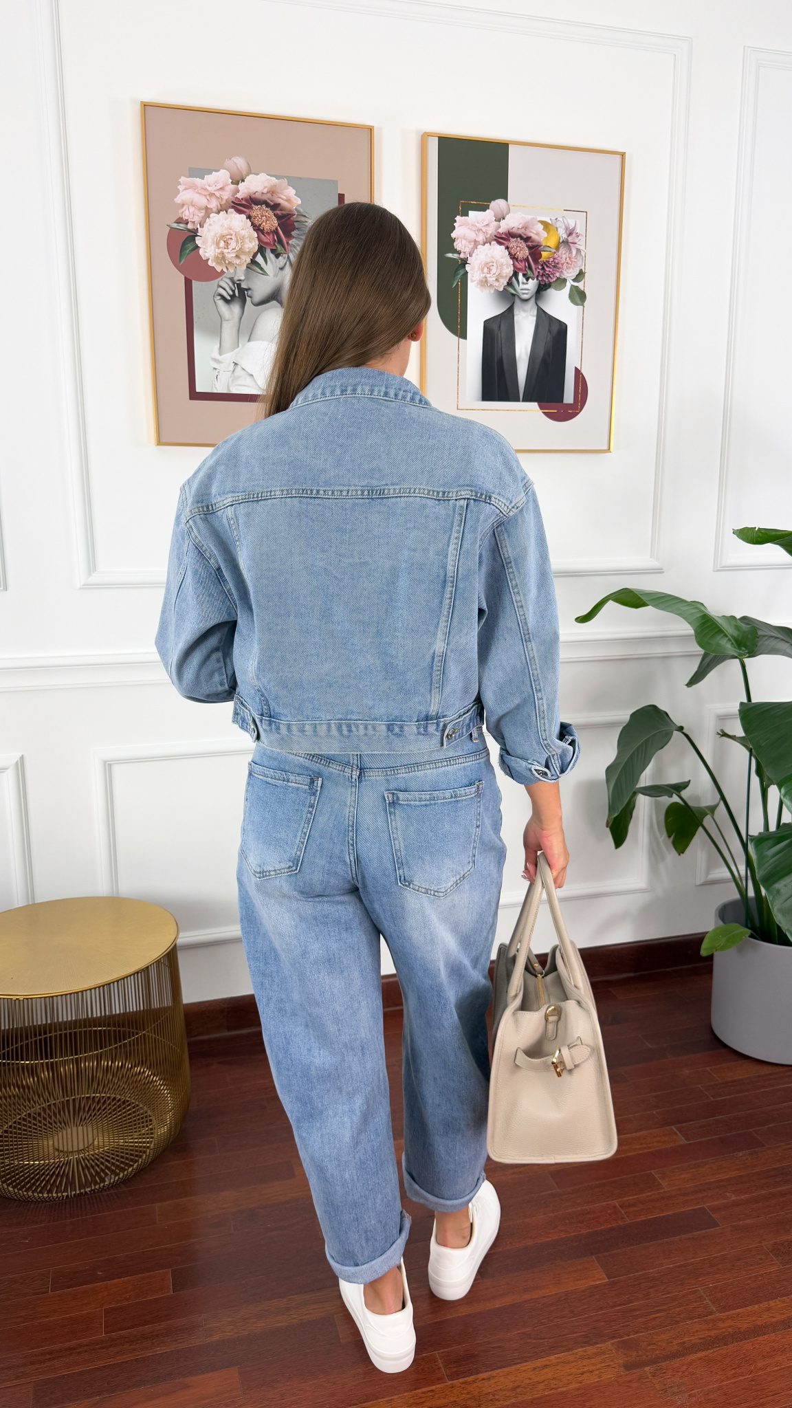 Spodnie balloon fit Livia denim Spodnie balloon fit Livia denim