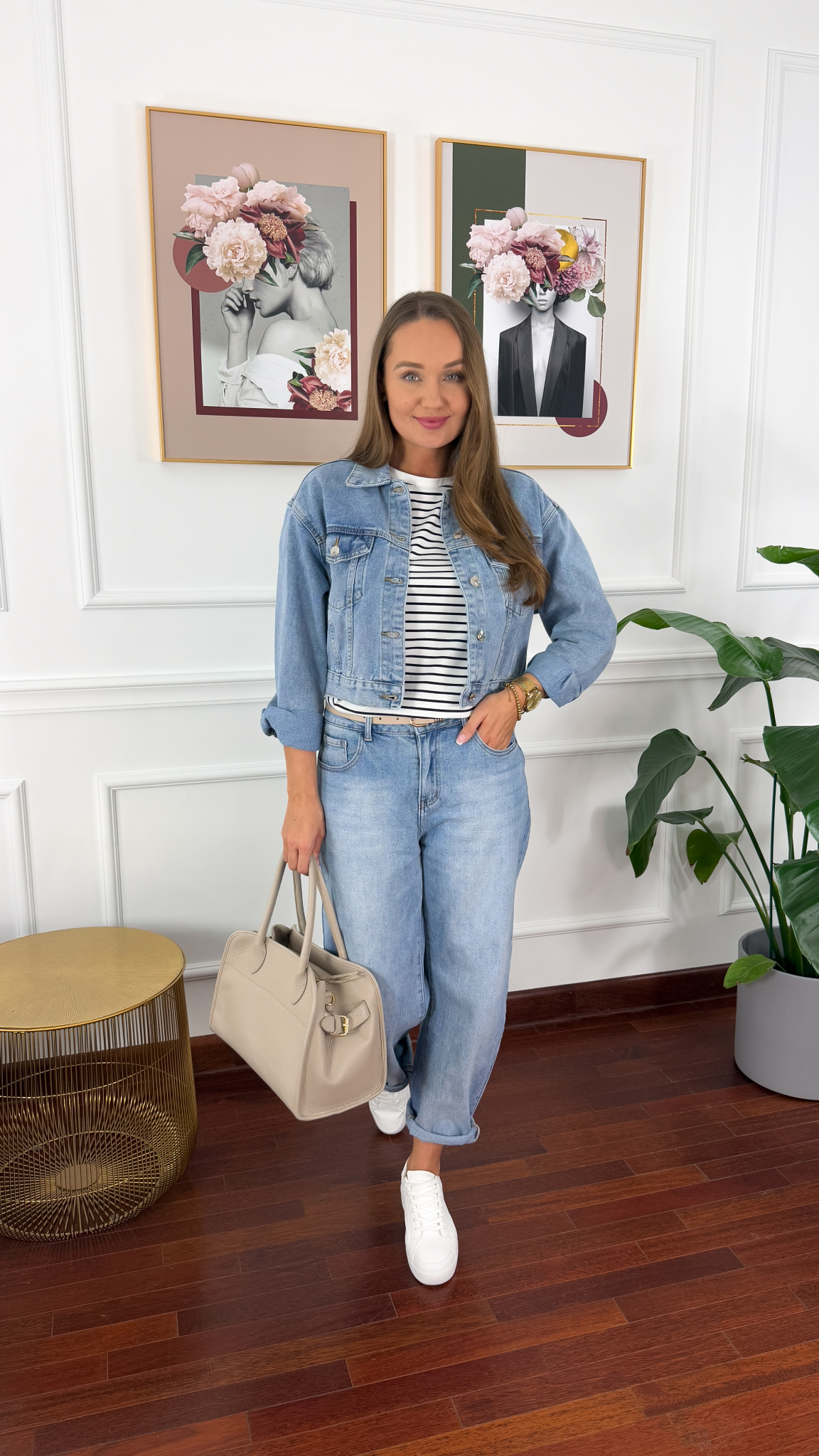 Spodnie balloon fit Livia denim Spodnie balloon fit Livia denim