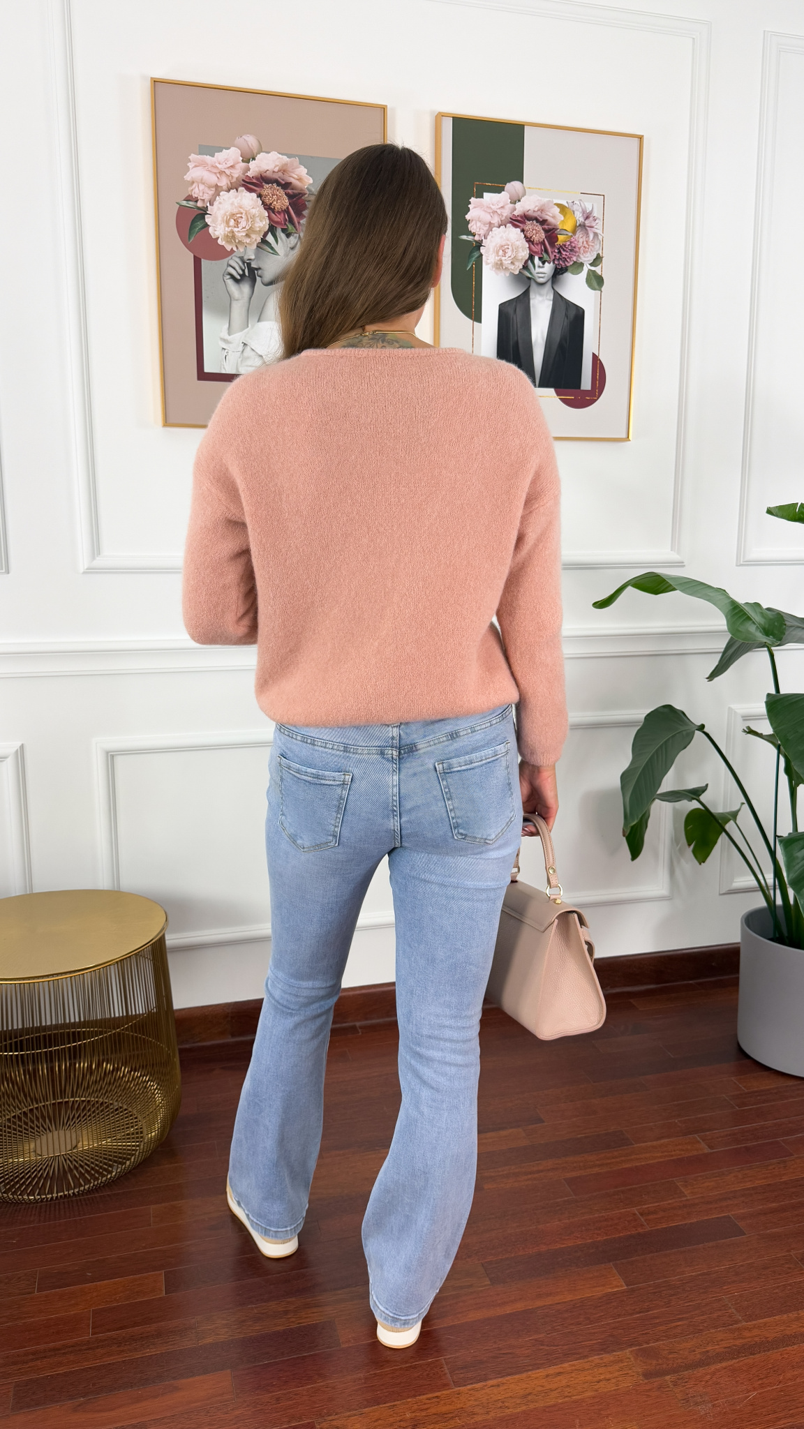 Spodnie dzwony Cinda denim Spodnie dzwony Cinda denim
