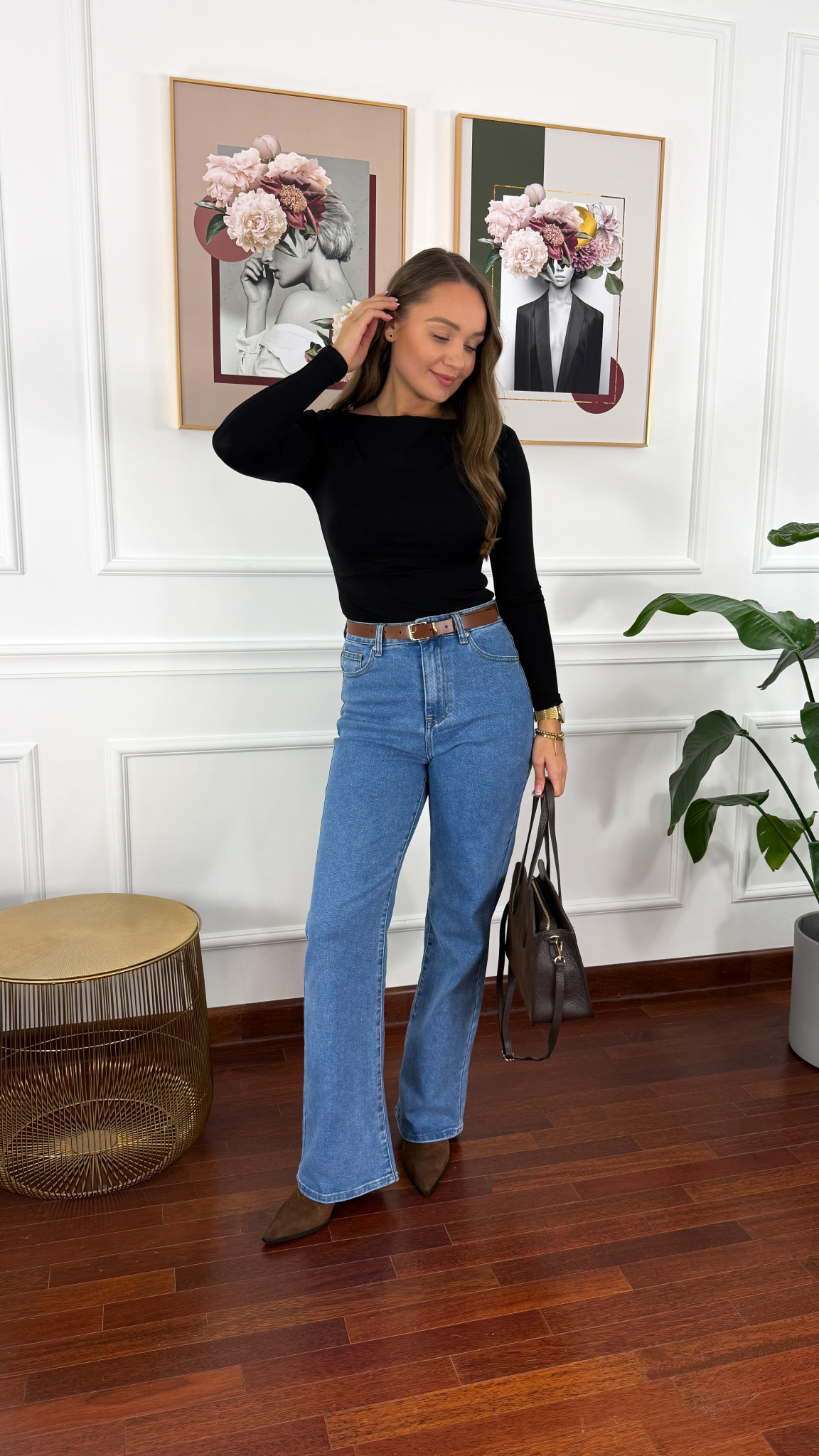 Spodnie wide-leg Bonnie denim Spodnie wide-leg Bonnie denim