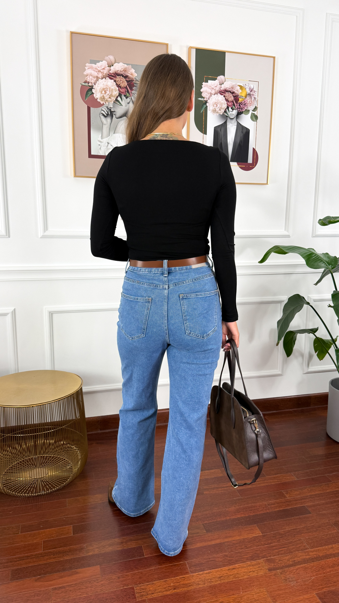 Spodnie wide-leg Bonnie denim Spodnie wide-leg Bonnie denim