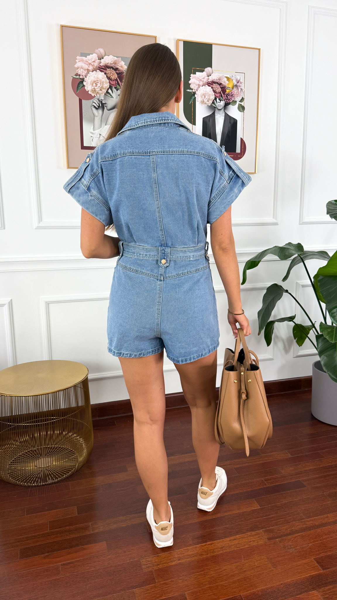 Jeansowy kombinezon Vento denim Jeansowy kombinezon Vento denim